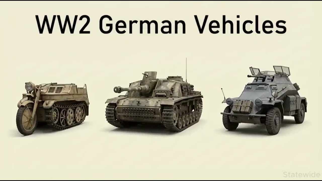 Every German Vehicle Used in WWII 