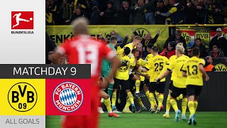 Last-Second-Spectacle | Borussia Dortmund - FC Bayern München 2-2 | All Goals | MD 9 - Bundesliga