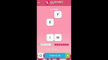 Wordbrain 2 Valentines Event Day 8 | Wordbrain 2 Valentines Event Answers