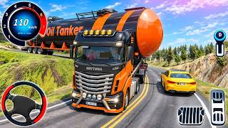 Oil Tanker Transport Driving Simulator - Heavy Cargo Transporter Truck Driver - Android GamePlay screenshot 2