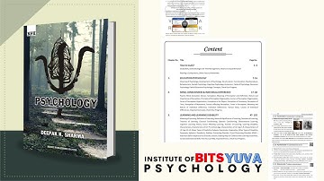 BOOK INFO: PSYCHOLOGY BY DEEPAK K. SHARMA