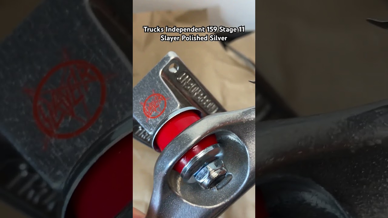 Trucks Independent 159 Slayer Polished Silver 