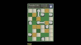 Pushing Machine (Impossible) Level Puzzle 116 - Perfect Solution