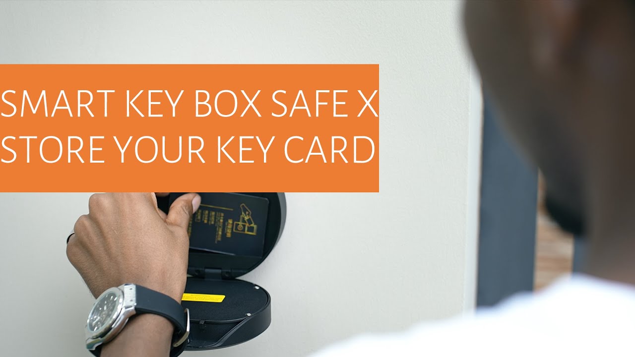 Smart Key Box Safe X - Store your key card