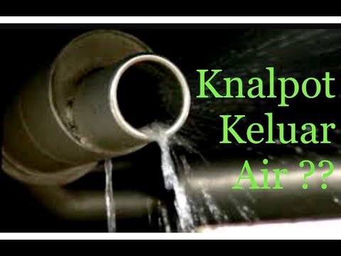 Ternyata ini Penyebab Knalpot Keluar Air