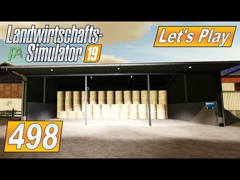 lets play a little game #LS19 #498 Neues Ballenlager für Stoh und Silage #Landwirtschaft Farming Simulator 19 mod map