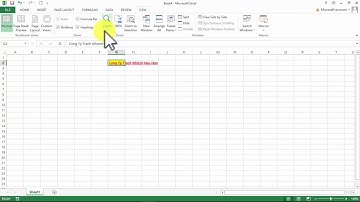 Microsoft Excel 2013 Chương 1 Khởi động làm quen giao diện