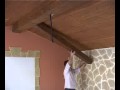 Decoración con paneles de imitación a madera de Impimur