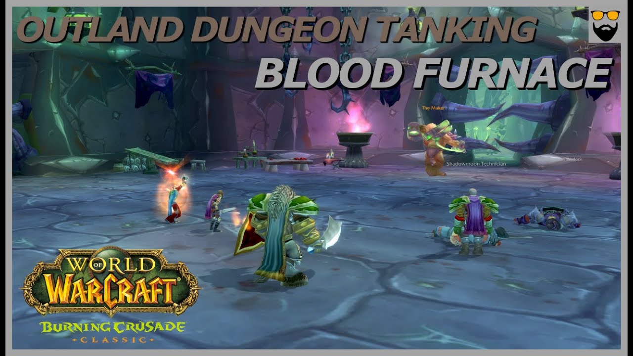 Let's Play WoW - The Burning Crusade Classic - Tauren Warrior - Blood Furnace - Gameplay ...