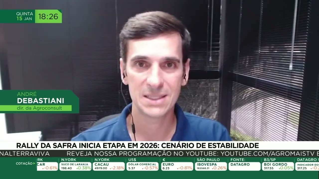 Rally da Safra inicia etapa em 2026: Cenário de estabilidade
