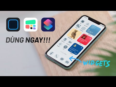 TOP 3 ứng dụng tuỳ biến theme widget giao diện iOS 14