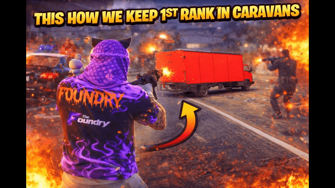 This how we keep 1st place caravan GTA V GrandRP