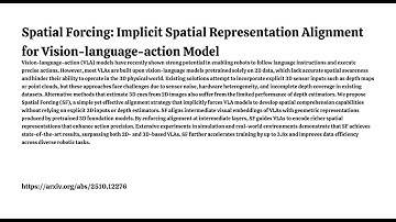 Spatial Forcing: Implicit Spatial Representation Alignment for Vision-language-action Model