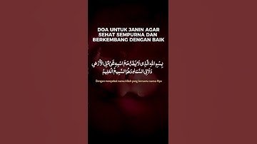 Thumbnail of Doa Janin Sehat Sempurna - Medikacare