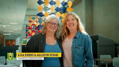 Lisa Prins & Allison Sivak - Teaching Collaboration Award (Celebrate! 2025)