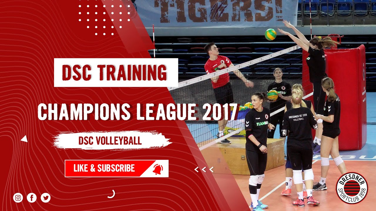 DSC Volley | Training vor letztem Champions League Spiel
