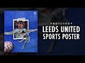 Leeds United Sports Poster - Ao Tanaka - Photoshop Tutorial