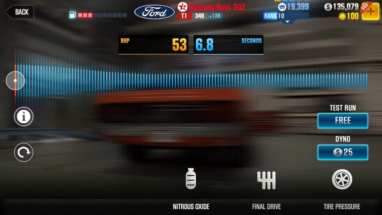 CSR2 302 tune and 1/4 mile - YouTube
