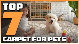 Top 7 Best Carpets for Pets: Top Picks for Pet-Friendly Homes