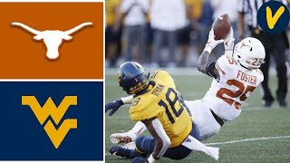 #11 Texas vs West Virginia | Week 6 | College Football Highlights| 2019