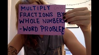 Multiply Fractions by Whole Numbers: Word Problems (Skill M13 on IXL Math)