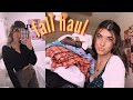 huge fall try on clothing haul- brandy melville, urban outfitters, free people
