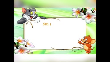 STD. I MATHEMATICS - INTRODUCTION AND WRITING OF 51 - 60