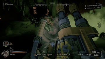 Deep Rock Galactic low gravity Magma Core lvl3