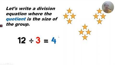 Math Grade 3 Module 1 Lesson 4 "how to find the size of the group in a division equation"