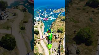 Gta V Dangerous Stunt On Mount Chiliad Episode.77 #Shorts