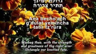 Video voorbeeld van "Ana Bekoach (A Kabbalistic Prayer)"