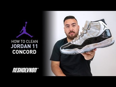 Comment nettoyer des Air Jordan 11 Concord avec le kit Reshoevn8r !