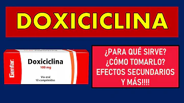 ¿Cuáles son las complicaciones de la doxiciclina?