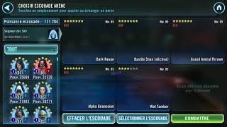 SWGOH Counter - DR Wat 4* handles GL Rey (without ultimate)
