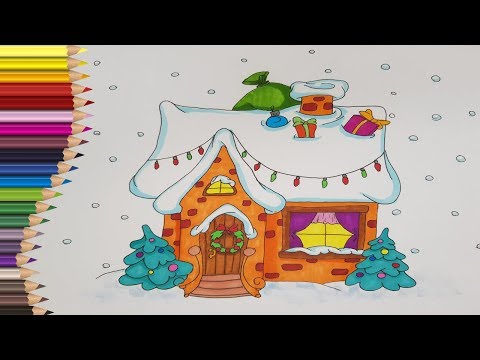 Video: Cum Să Desenezi Casa Lui Moș Crăciun