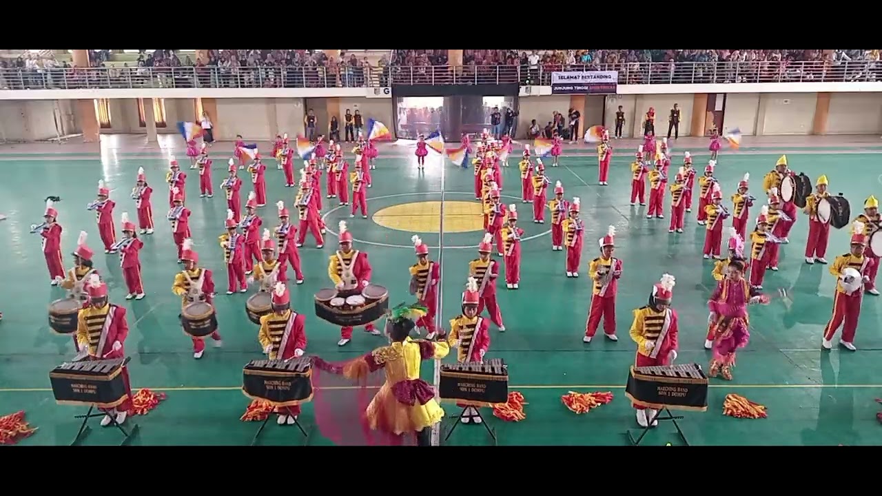 GMP VII 2024, UNJUK GELAR MARCHING BAND JUNIOR NON BRASS , SDN 1 DOMPU