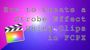 Create a Flicker Effect from Clips in FCPX
