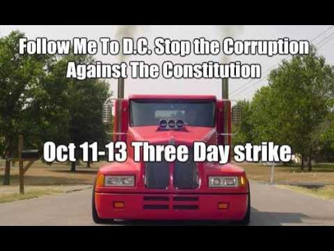 Truckers to shut down America  for 3 days