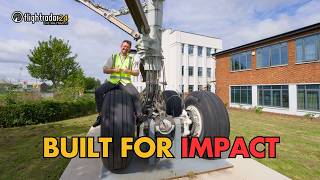 How the Airbus A350’s Massive Landing Gear Is Built