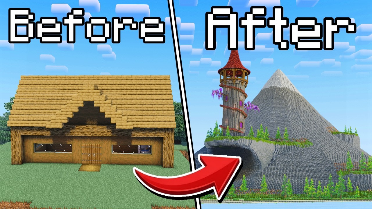 I Transformed Your Minecraft Builds!
