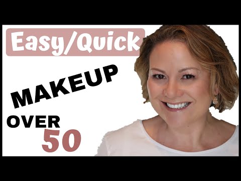 Easy Everyday Makeup Tutorial for Mature Skin | Easy Work Makeup | Over 50 | Mature Makeup