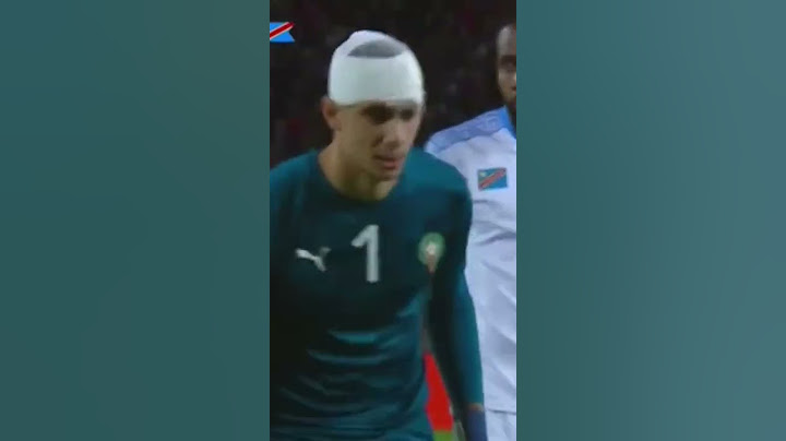 لحظة سقوط الحارس المغربي بونو متأثرا باصابته  ضد نظيره الكونكوري🇲🇦🇸🇦#المنتخب_المغربي