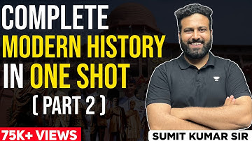 MAHA MARATHON | Complete MODERN HISTORY Part 2 || Crack NDA 2022