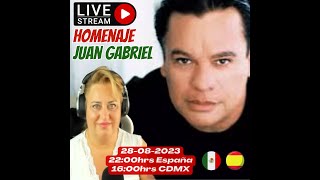 JUAN GABRIEL, EL DIVO DE JUAREZ, DIRECTO HOMENAJE POR 7 AÑOS DESDE SU PARTIDA. MONTSE BERMUDEZ.