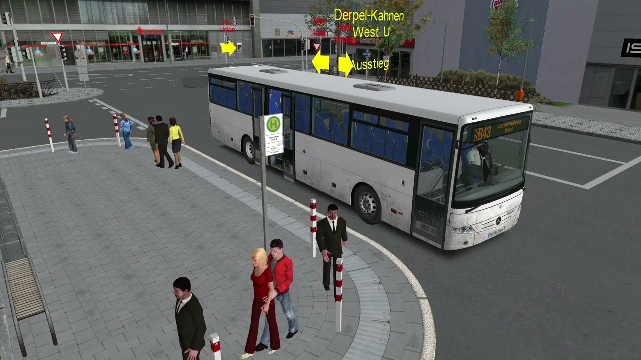 【OMSI 2】Lemmental Neuenbreid | SB43 route 1 | Coach O560【大塊模數】