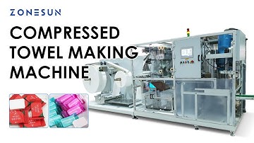 How To Use ZS-HAN9800 Automatic Compressed Towel Making Machine