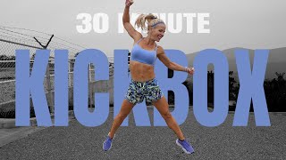 30 MINUTE KICKBOXING AND ABS WORKOUT | High Impact HIIT | Combo Builder