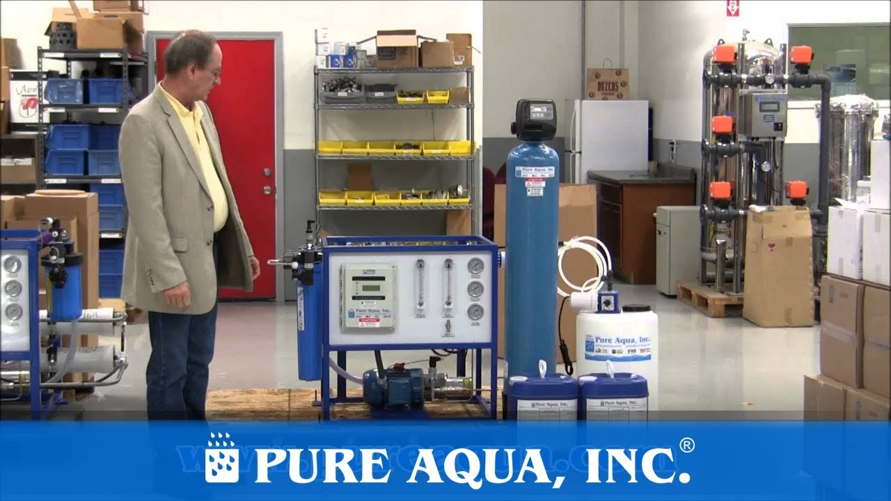 Commercial Seawater RO Systems Ghana 380 GPD | www.PureAqua.com