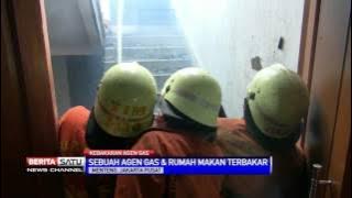 Sebuah Agen Gas dan Rumah Makan di Menteng Terbakar