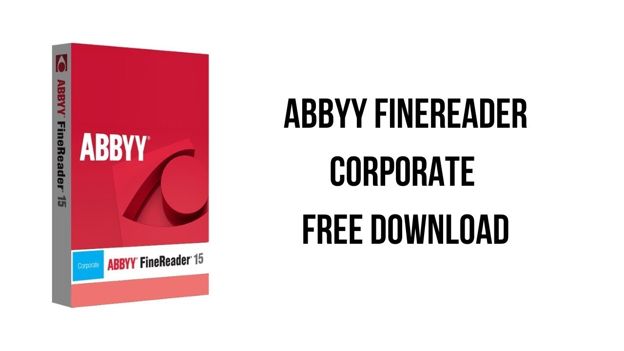 ABBYY FINEREADER 15 CRACK DOWNLOAD| ABBYY FINEREADER 15 CRACK